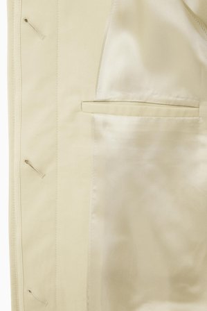 COS Women's Trench Corto In Twill in Beige