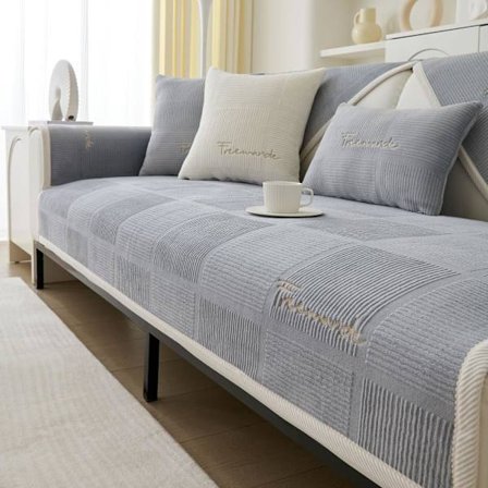 Sofföverdrag / Pläd, Soffpläd, Varm Supermjuk Fleecefilt Sofföverdrag för Soffa L-Form/U-Form/Hörnsoffa 3-/2-/1-Sits