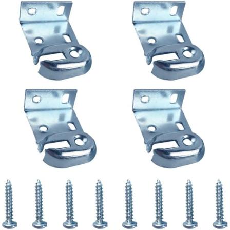 6 kpl rullaverhon sisä- ja ulkopuoliset kiinnitystelineet