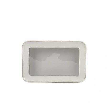 Transparent kosmetikkveske toalettmappe reise toalettmappe reise kosmetikkveske toalettmappe sminkeoppbevaringsveske for kvinner[co]