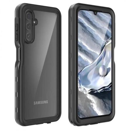 Samsung A34 5G fuld dækning vandtæt premium cover - 2m Black