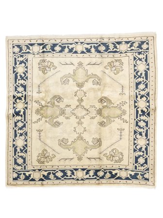 Handgeknüpft Heriz 201X206 Wollteppich