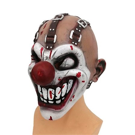 Halloween Party Rekvisitter Skummel Pennywise Klovn Latex Maske, Skrekk Skumle Masker Gaver