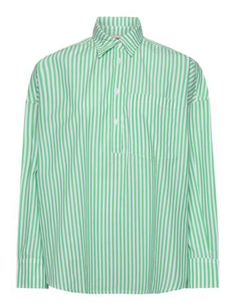 Popla Petrea Shirt Langermet Skjorte Grønn Mads Nørgaard*Betinget Tilbud