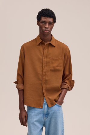 Deon Skjorta Herr Viscose