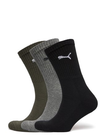 Puma Unisex Crew Sock 3P Patterned PUMA