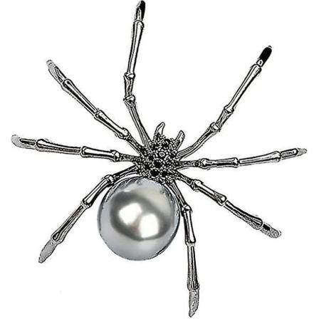 Spider Brosje Heks Heks Smykker Halloween Pin 2stk