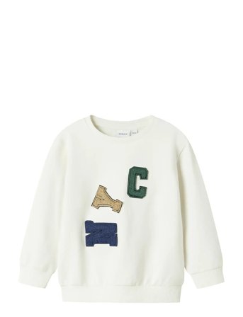 Nmmnotus Ls Nreg Sweat Bru Cream Name It