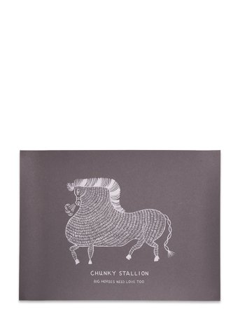 Aparte X Llew Mejia - Chunky Stallion Patterned Aparte Works