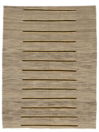 Kilim Modern Rug 170X220 Brown/Orange Wool, Afghanistan