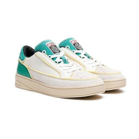 Diesel, Sneakers Beige, Heren, Maat:42 EU,suede