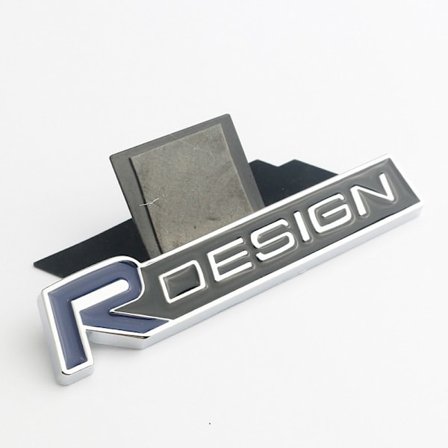 Volvo R Design Blå Sølv Grill Badge Xc60 V70