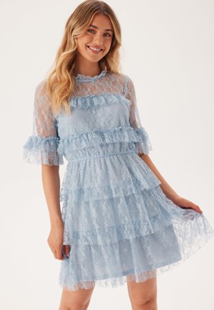 BUBBLEROOM-Frill Lace Dress-42