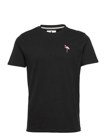 Akrod Embroidery Tee T-shirt Sort Anerkjendt