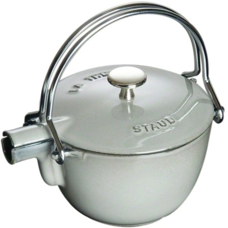 Staub Tekanna Rund 1,15 Liter, Grå | Dukning & Servering > Tebryggare & Tekannor > Tekanna | Bagaren och Kocken