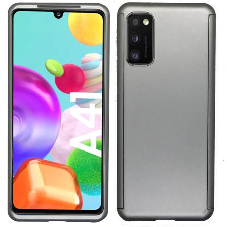 Genomtänkt Skyddsskal Dubbelt - Samsung Galaxy A41 Silver Silver