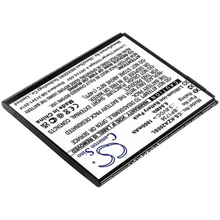 Batteri till SmartPhone, Mobil för Kazuna eTalk MYFLIX, KAZN20, KAZN20PP