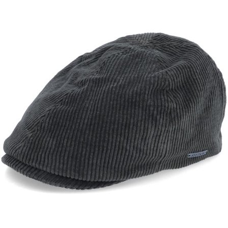 Stetson - Brun flatcap Keps - Duck Cap Corduroy Manchester Brown Flat Cap @ Hatstore