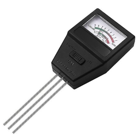 Jordbundsfrugtbarhedsdetektor, til analyse af nitrogen, fosfor og kalium, jordbunds pH- og EC-tester, jordbunds acdometer test