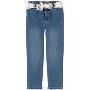 Kids - IKKS Blue Trousers - Bottoms - 10 years - Blue - Mädchen