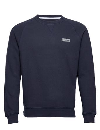 B.intl Essential Crew Sweat Blue Barbour