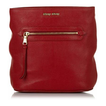 Miu Miu, Cross Body Bags Rood, Dames, Maat:ONE Size