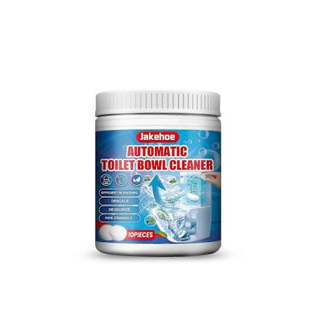 Toiletrensetabletter - Fjerner pletter og lugt, holder toiletter friske og rene, 10 stk.