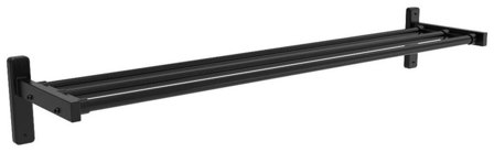 Enwex EX366*10SS Skohylla vägghängd, svart, Garderobsinredning