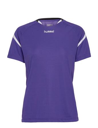 Auth. Charge Ss Poly Jersey Wo Purple Hummel