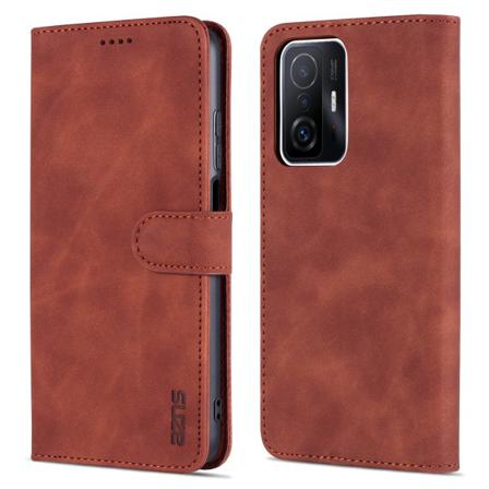 Stilrent Azns Plånboksfodral - Xiaomi 11t Pro Brun