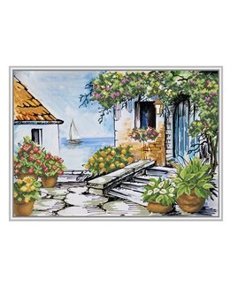 Broderikit Billede Seaside Paradise - Needleart World