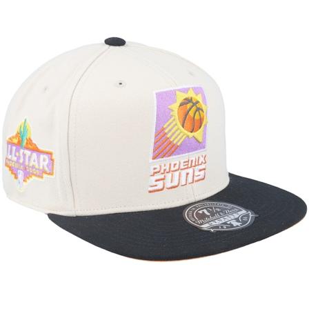 Mitchell & Ness - NBA Beige fitted Caps - Phoenix Suns Ivory Pastel Off White Fitted @ Hatstore