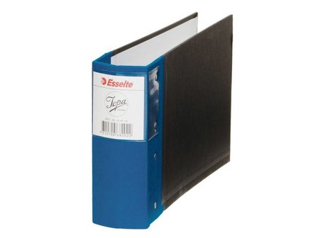 JOPA Gaffelpärm special A5L 60mm blå - Lyreco - Kontorsmaterial - Pärmar och register - Träryggspärmar - Specialformat