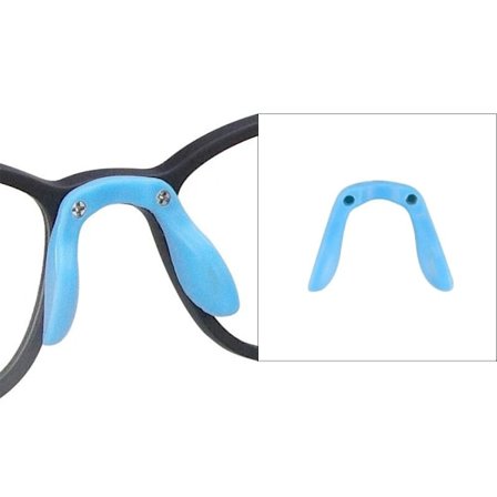 Brillenæsepuder U-formede næsepuder BLÅ