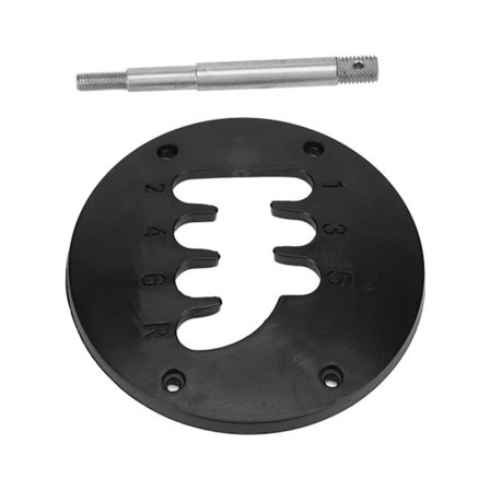 Växelspaksplatta Mod Professionell Kort Växelspak Mellanplatta Mod med 95mm Spak för Thrustmaster TH8A Växeltillbehör