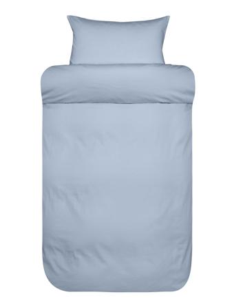 Harmoni St Washed Sateen Bed Set Home Textiles Bedtextiles Bed Sets Blue Høie Of Scandinavia