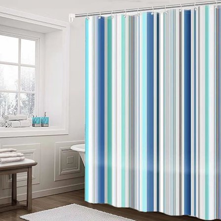 Duschdraperi Anti-mögel, Anti-bakteriell, Vattenavvisande Dusch