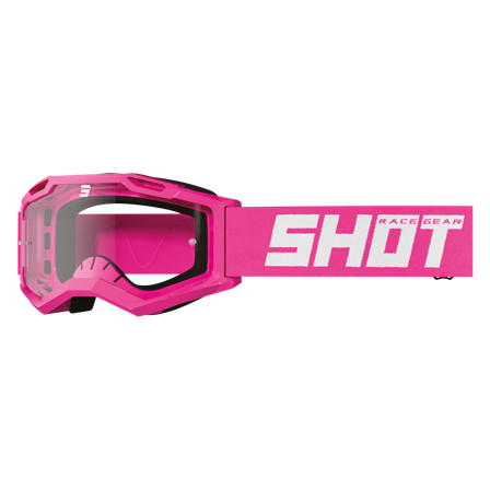 Shot Rocket 2.0 Youth MX Goggles Neon Pink