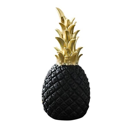 Nordisk Moderne Resin Ananas Hjemmeinnredning for Stue Vinskap eller Skrivebord