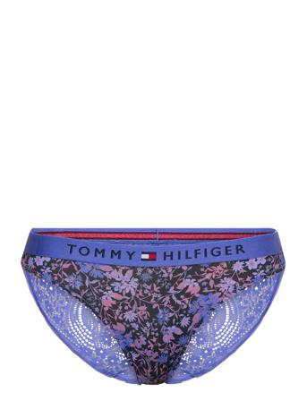 Lace Bikini Print Trusser, Tanga Briefs Multi/mønstret Tommy Hilfiger