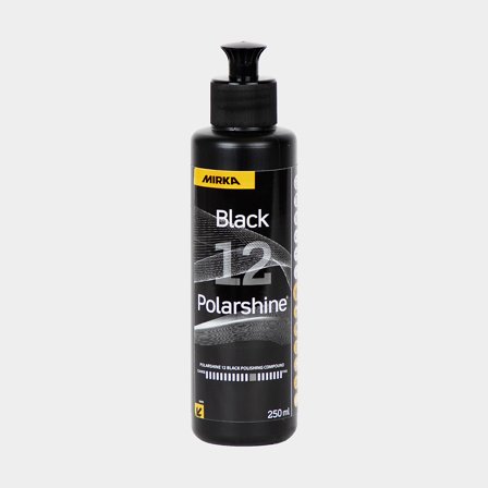 Polerka do łodzi do ciemnych powierzchni Mirka Polarshine 12 Black, 250 ml - Jachtowa