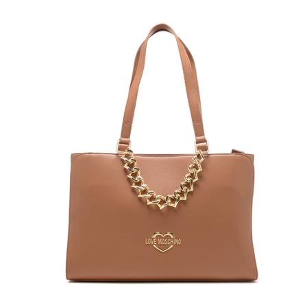 Moschino, shoulder bag Brązowy, Kobieta, Rozmiar: ONE Size