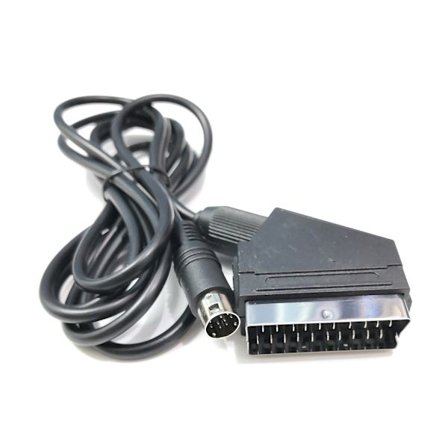 Ersättande Real RGB SCART-kabel-TV AV-ledningsanslutningskabel för SEGA MD2-spelkonsoler Ersättningsdel