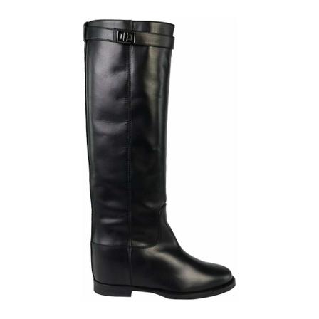 Via Roma 15 High Laarzen , Zwart , Dames , Maat: 37 1/2 EU Laarzen
