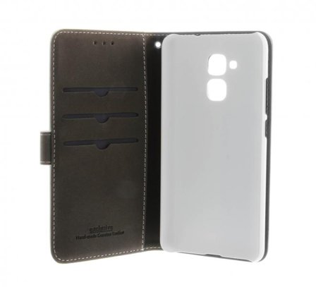 INSMAT Exclusive FlipCase - Lommebok for mobiltelefon - ekte skinn - hvit - for Honor 7