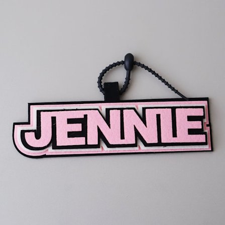 BLACKPINK ikke-vevd håndlaget anheng stjerne omkringliggende støtte idol kreativt anheng ikke-vevd nøkkelring