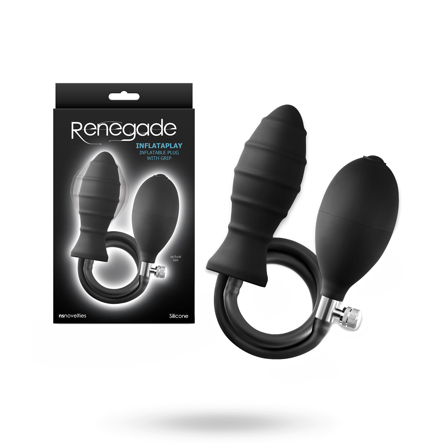 Renegade InflataPlay Inflatable Butt Plug - nsnovelties