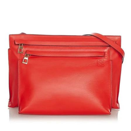 Loewe Pre-owned Pre-owned Cross Body Bags Rød, Dame Vintage Tasker, Størrelse: ONE Size