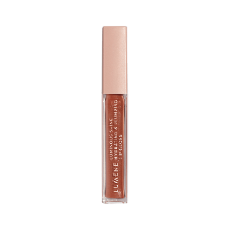 Lumene Luminous Shine Hydrating & Plumping Lip Gloss Läppglans Dam Guld 5