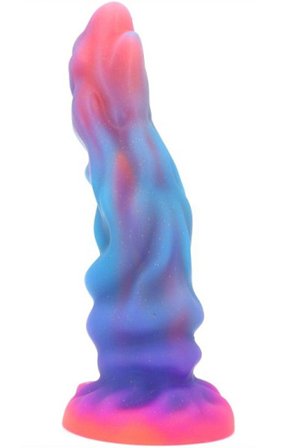 Unicorny Jade Rabbit Leuchtender Dildo 24 cm